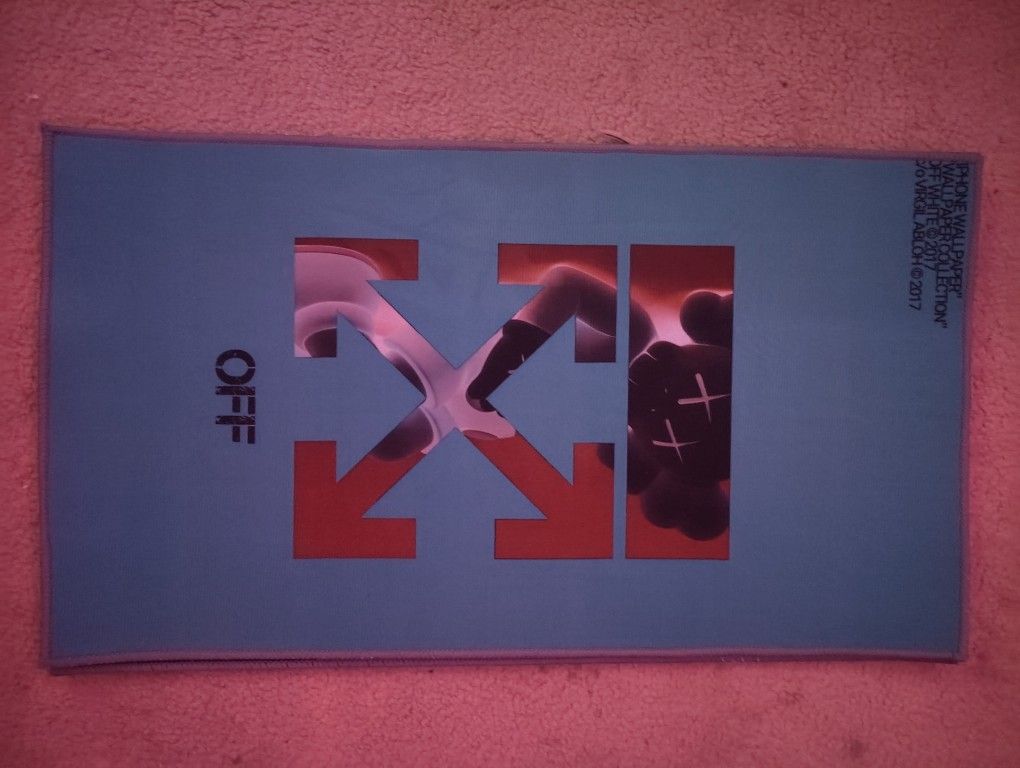 Off-white x kAWS Rug