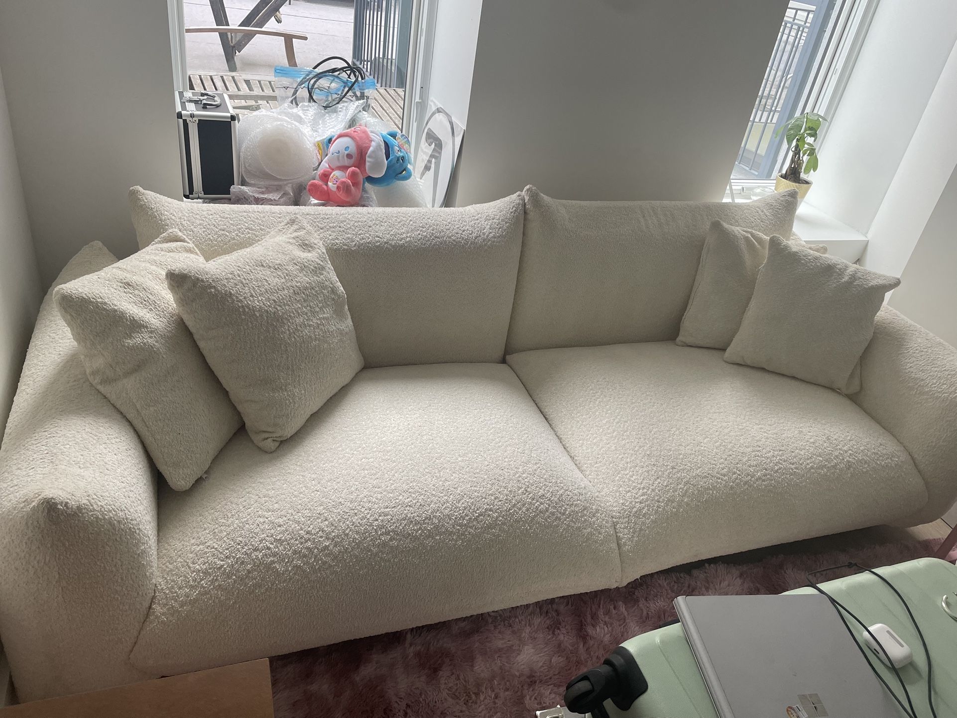 Beautiful White Sofa For Sale In Brooklyn