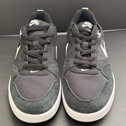 Nike SB Alleyoop Black White Men's Size 10.5 Skate Shoes CJ0882-001 NEW No Box