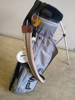 Older 90's? Ping Golf Club Bag Lightweight Stand and Strap