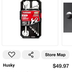 Husky 10pcs Wrench Set Brand New (Price Is Firm)