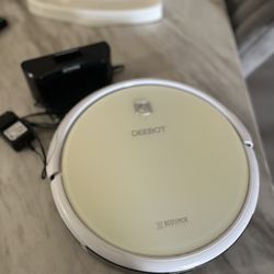 ECOVACS Deebot N79W App Control Quiet Running Home Robotic Multi Surface Self Charging Vacuum Cleaner with App Control Cleans Hard Floors and Carpets