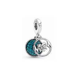 Glitter Globe Mom Pandora Sterling Silver Dangle Charm
