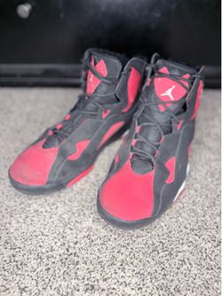 Nike Air Jordan True Flight Black University Red CU4933-001 Mens 11.5