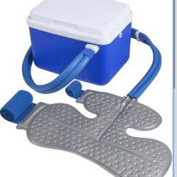 Ice Machine fo Knee, Elbow, And Back Pain, Before And After Surgery Cold Therapy Machine Compression,(6 Quarts)