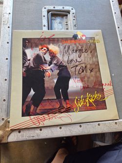 Signed Thompson Twins Vinyl Record