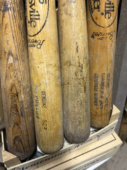 Pete Rose/Willie Mays/Vada Pinson Old Bats