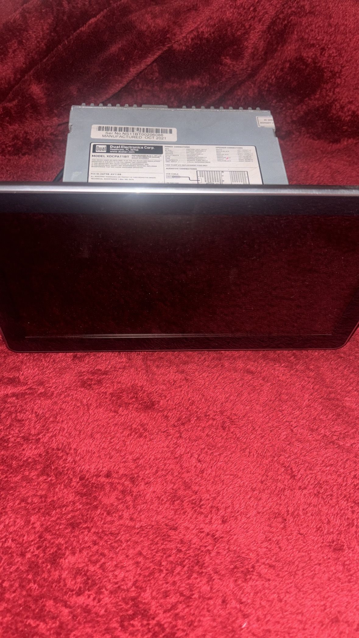 Dual Electronic Touch Screen Stereo 