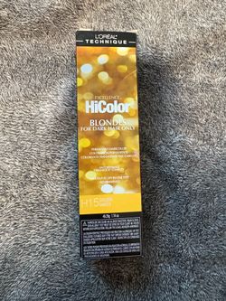 l’oréal hi color hair dye (golden ginger)