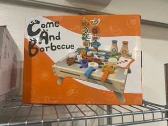 Come And Barbecue Wooden Kids Play Set