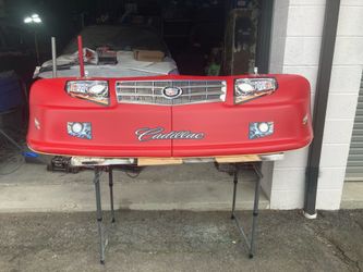 Stock car front bumper display
