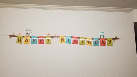 Banner Happy Birthday Banner