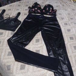 Women Black Outfit 3 Piece For $15 