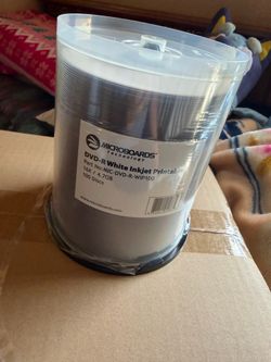 DVD-r white inkjet printable