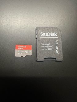 512 GB SanDisk Micro SD Card