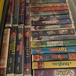 Original Disney VHS Collection And DvD