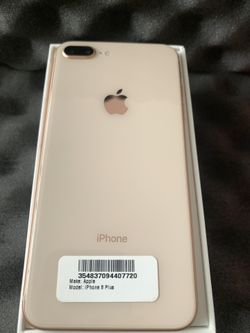 Iphone 8 plus Gold ANY CARRIER 64GB