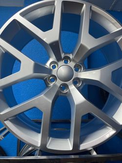 26x10 OE Revolution G04 Silver Machined Wheels – 6x139.7 6-Lug Truck & SUV Rims