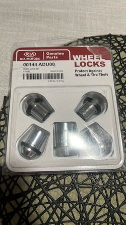 Wheels locks Kia OEM new