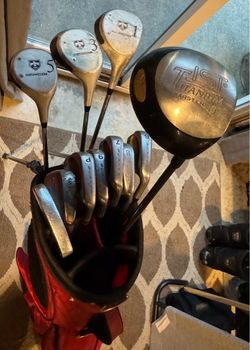 TaylorMade,Ping,Walter Hagen,Ping,Wilson,and Northwestern and Top-Flite Bag- Mixed Golf Club Set