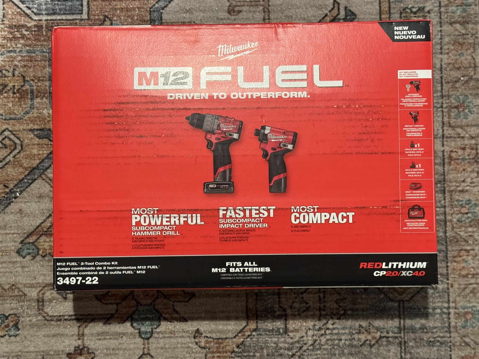Milwaukee Drill Set Brand New