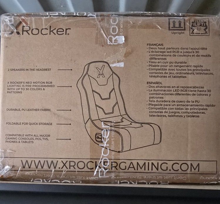 Gaming Rocker - Speakers And Lights Up