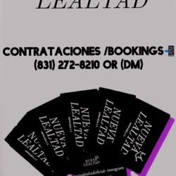 GRUPO NUEVA LEALTAD 831🇲🇽🇺🇸📍GONZALES CA Y PARA TODO EL 831