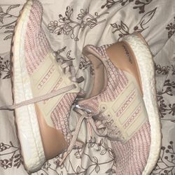 Pink Adidas Ultra Boost Size 6 1/2 