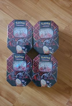 Pokémon Trading Cards Paldean Fates International Tin [Charizard ex] 