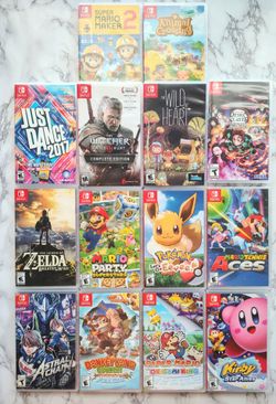 Nintendo Switch Games Mario, Pokemon and more READ DESCRIPTION