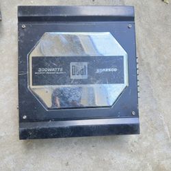 Dual 300 Watts Amplifier 