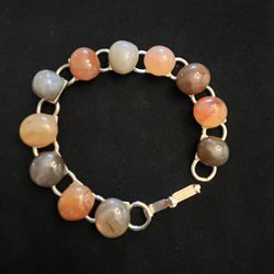  Vintage Stone Gold-tone Bracelet