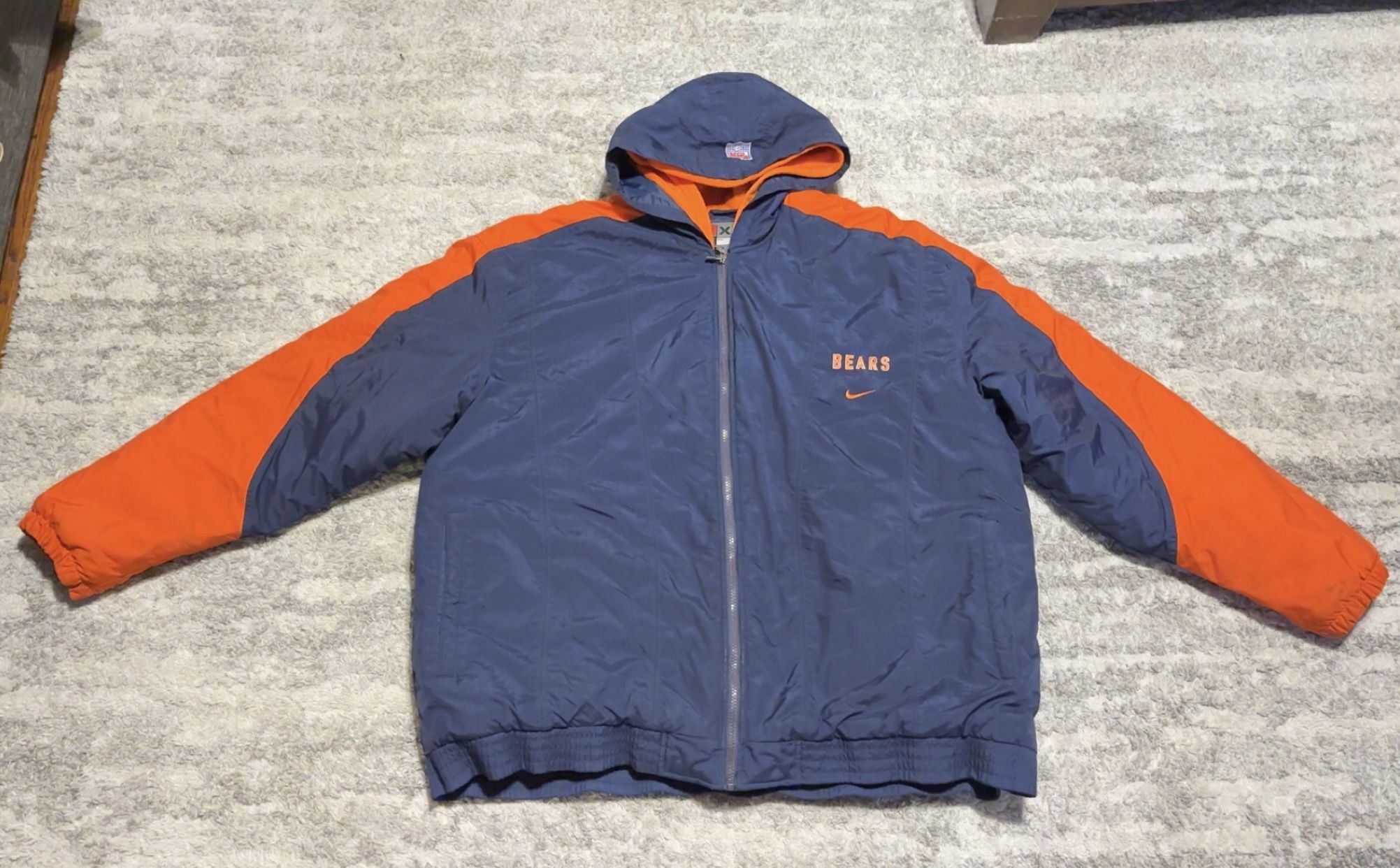 Vintage Nike Chicago Bears Jacket Size XXL