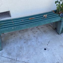 Bench With Planters