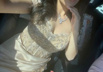 Champagne Dress (PROM)💃✨️🎉