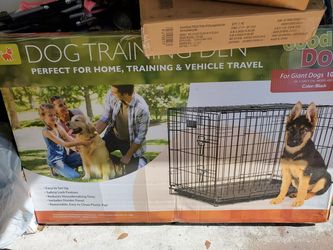 Brand new training dog crate