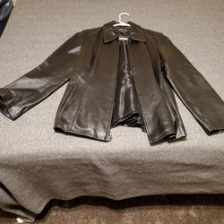 Women's Leather Jacket Size L