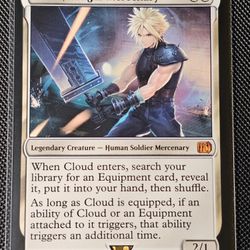 Magic: The Gathering Final Fantasy - Cloud, Midgar Mercenary