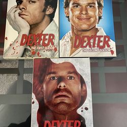 Dexter season 1, 2 & 5 dvd bundle