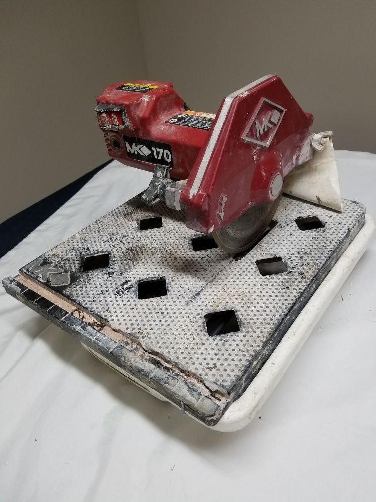 Mk 170 wet tile saw