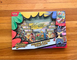 Pokemon Ascended Heroes Mega Lucario Poster box