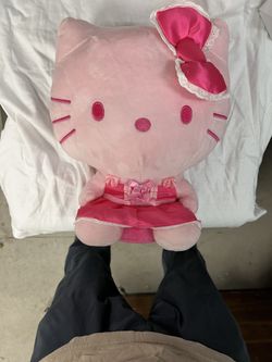 Hello Kitty and Friends: Pink Monochrome hello kitty - 12" Plush