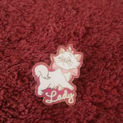 Marie from Full body Aristocats Lady Disney Pin