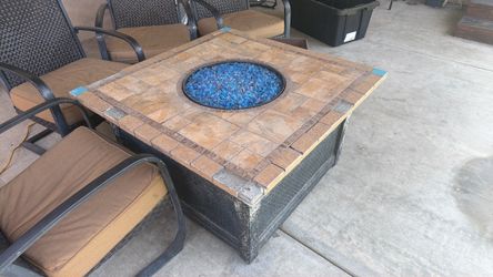 Tile Fire pit
