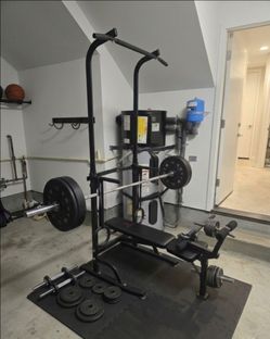 Bench Press and Pull Up Bar