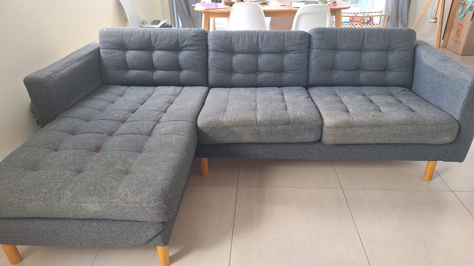 IKEA Sofa + Chaise 