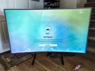65" Curved 4K Samsung TV