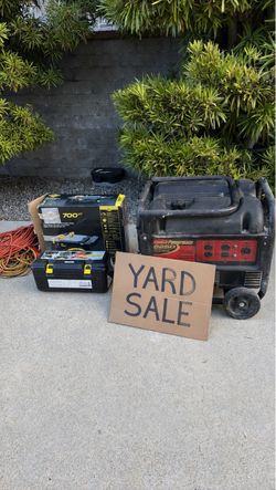 Yard Sale - 7:00 am