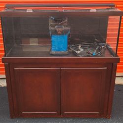 75 Gallon Marineland Aquarium Fish Tank Complete Setup 