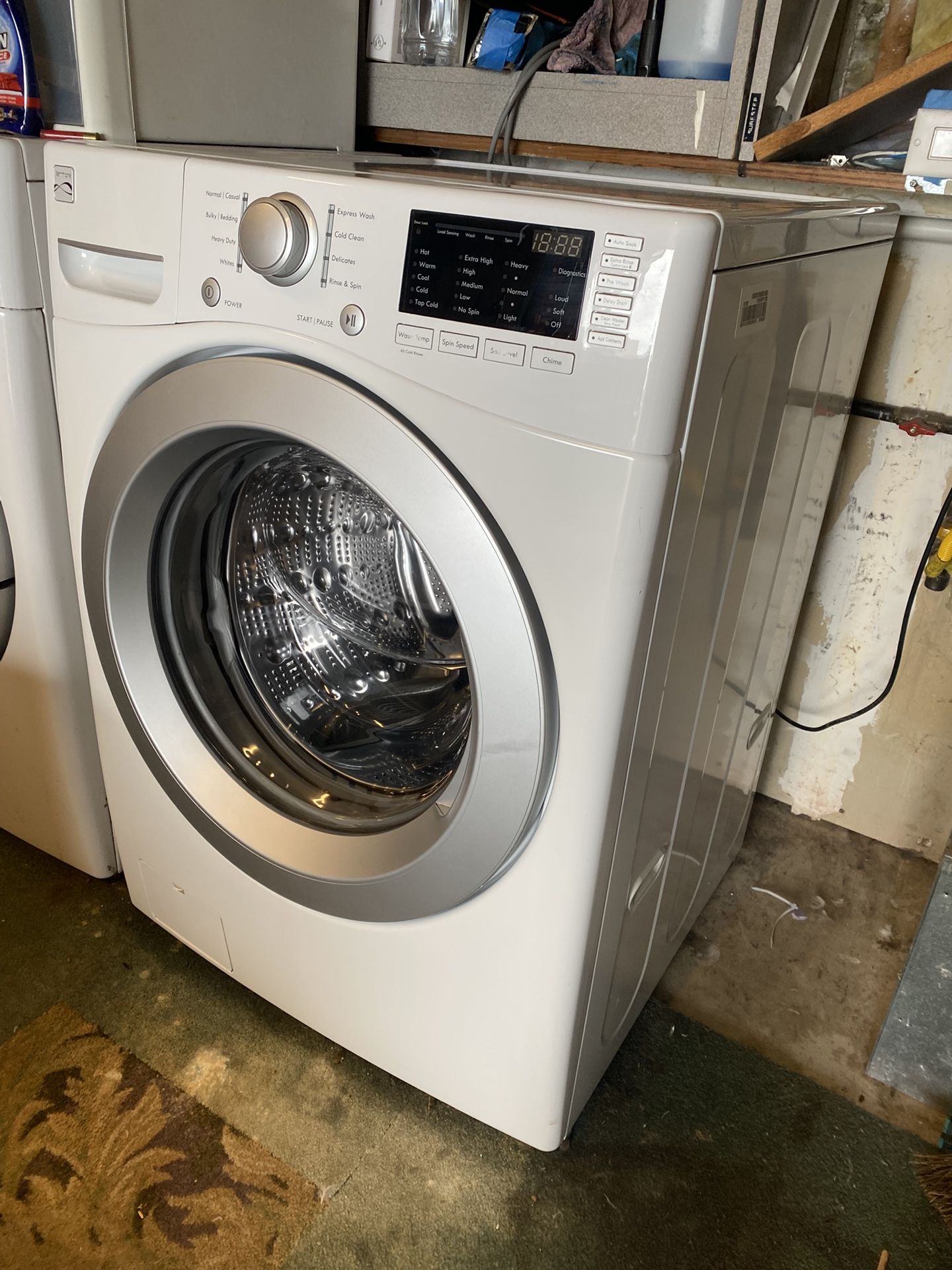 Kenmore GAS Dryer And Electric Washer